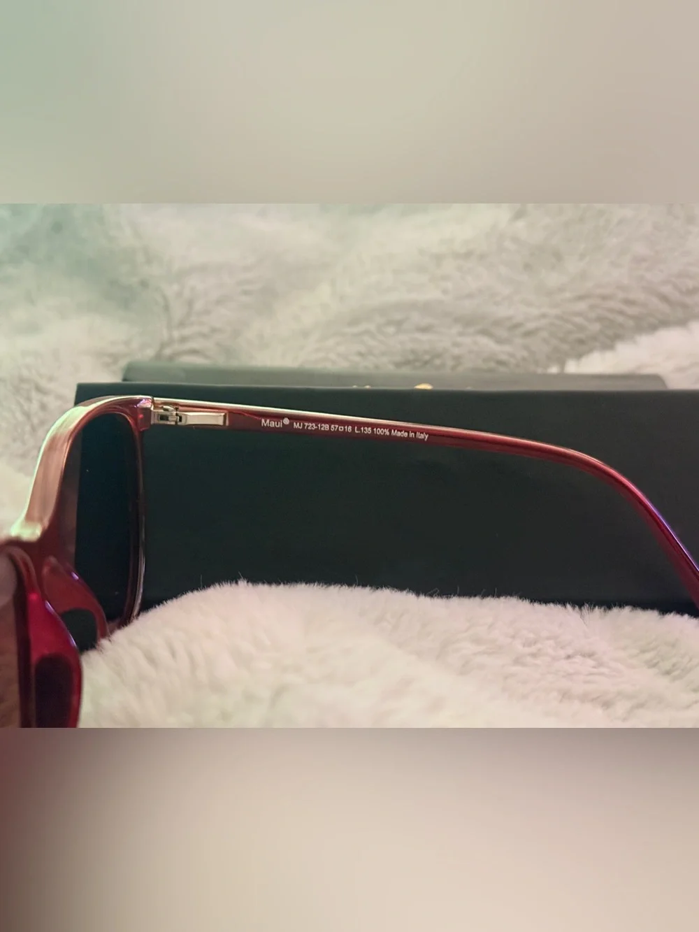 Maui Jim Ocean Sunglasses MJ 723-12B Tortoise Pink
